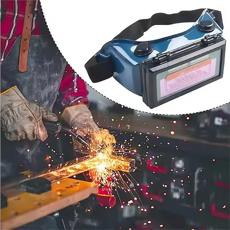 

Welding Welder Goggles Gas Argon Arc Double Reversible Welding Protective Glasses Equipment Safety Working Eyes Goggles