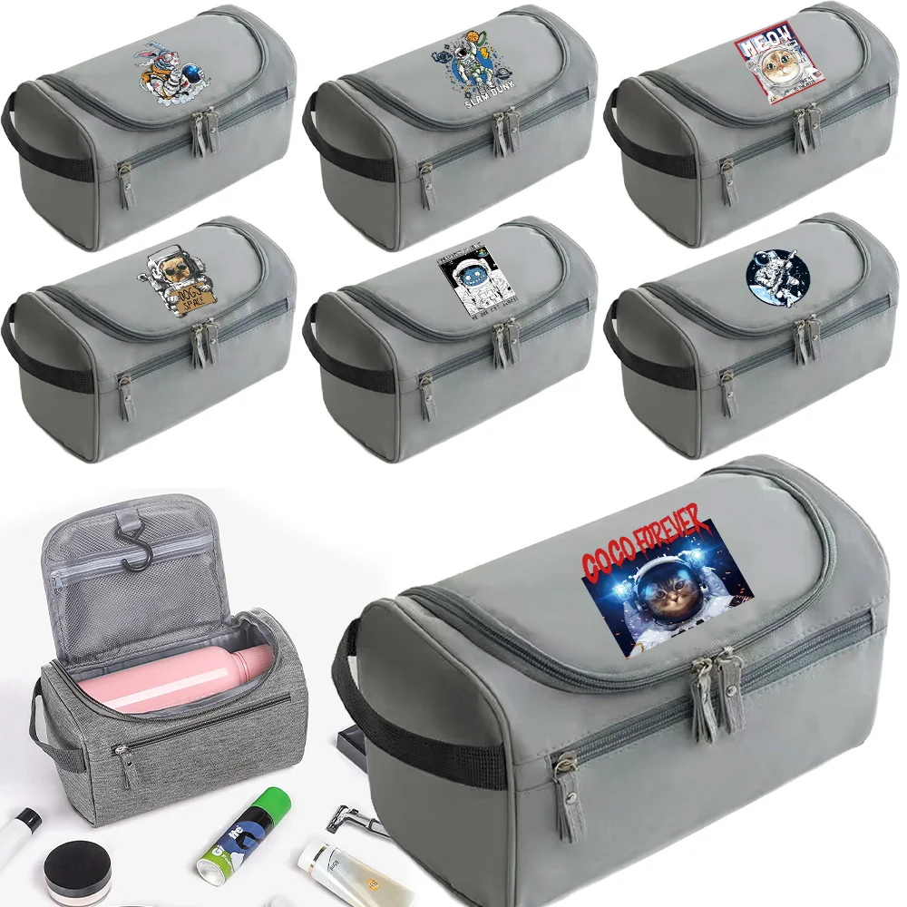 

Wash Bag Astronaut Printing Series Outdoor Women's Men's Universal Luxurious Portable Bathroom Toiletries Organizer