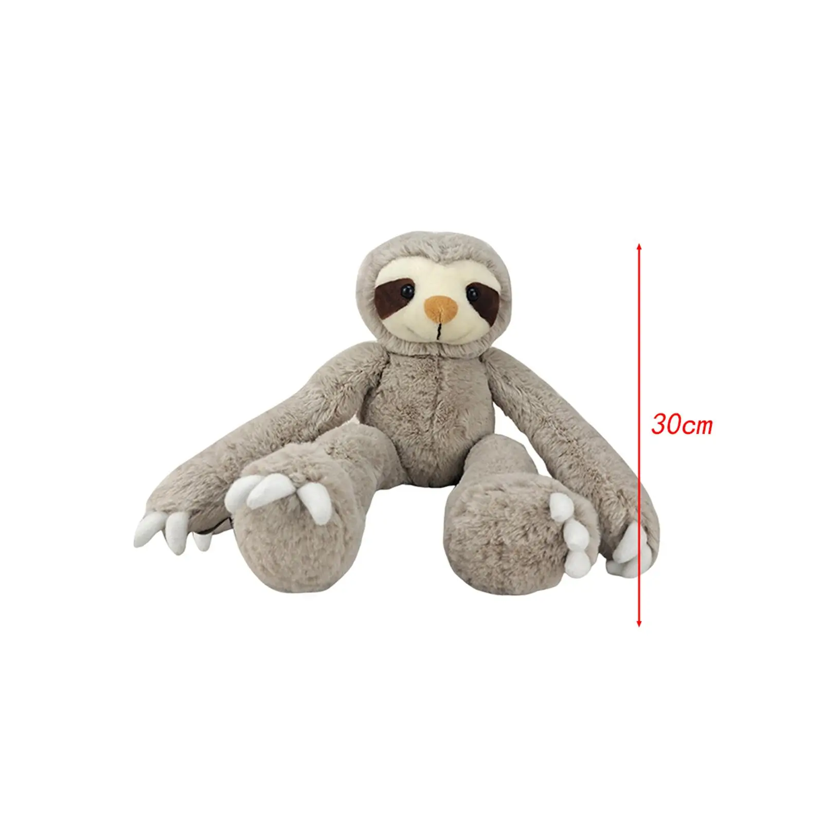 Sloth Cartoon Curtain Holdback Plush Doll for Home Kids Room