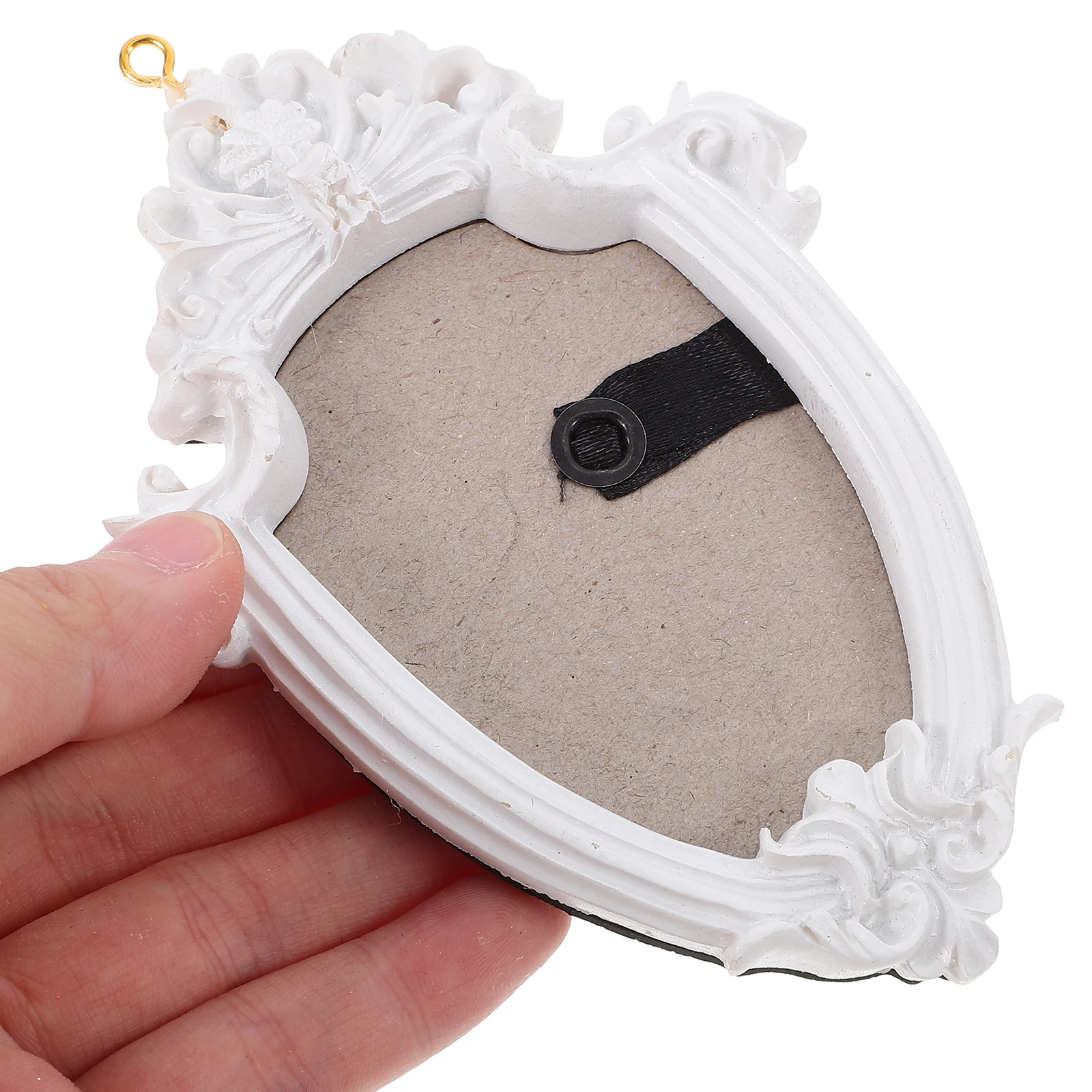 楕円形のヴィンテージフレーム、エンボス加工の額縁飾り、クリスマスツリーの壁掛け、ホリデーデコレーション、お祝いのクリスマスデコレーション