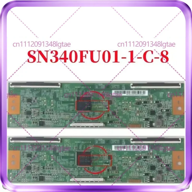 1Pcs New For SN340FU01-1-C-8 Logic Board, Barcode SN340FU02-1 Gaming TCON Board