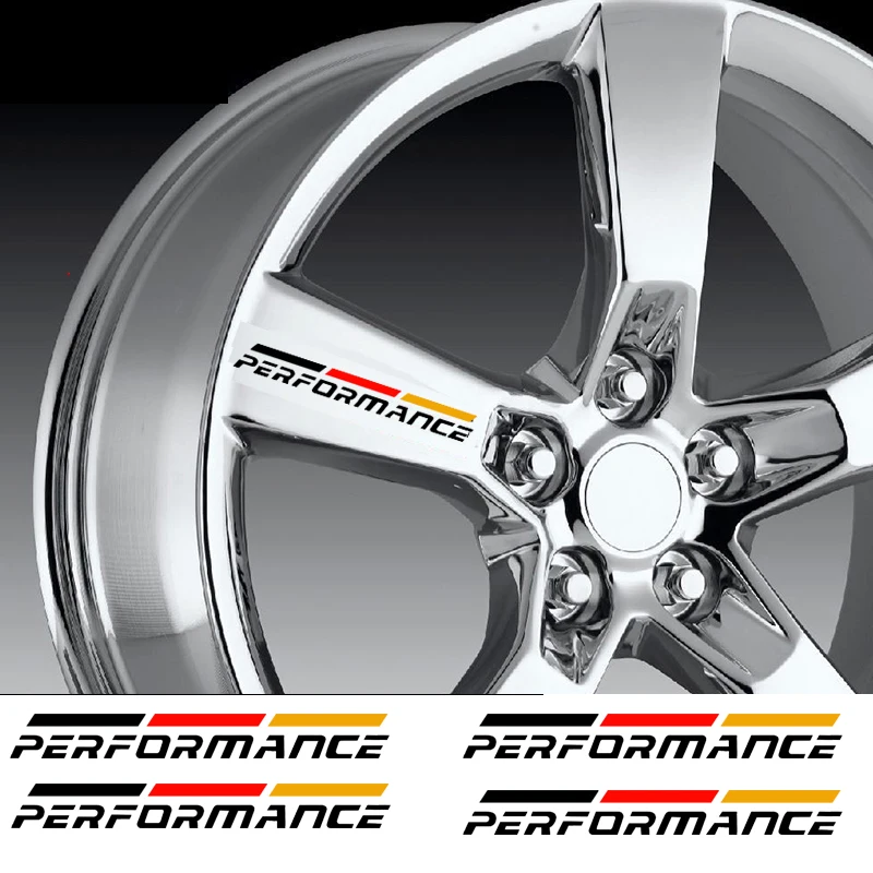4X Car Wheel Sticke…