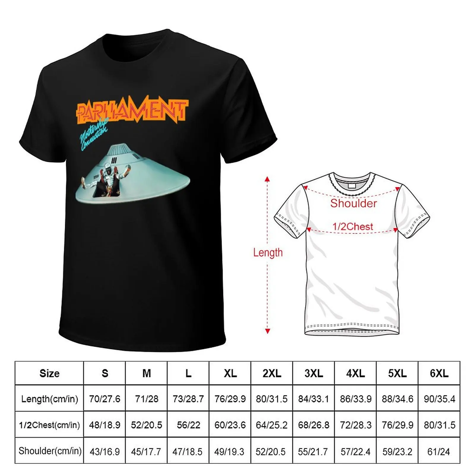 Paruament Mothership Connection T-Shirt Soft Stretch Short Sleeve Top