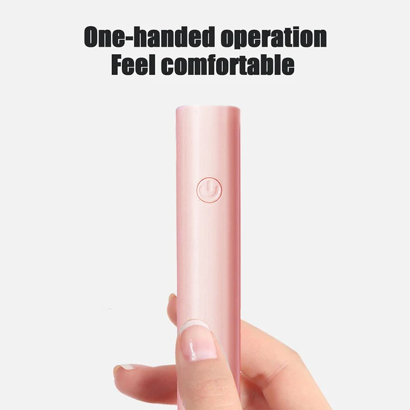 مصباح أظافر صغير ومحمول، آلة العلاج بالضوء، نوع تخزين البطارية، ضوء مستقيم للأظافر، معالجة الخبز الصغير بالأشعة فوق البنفسجية