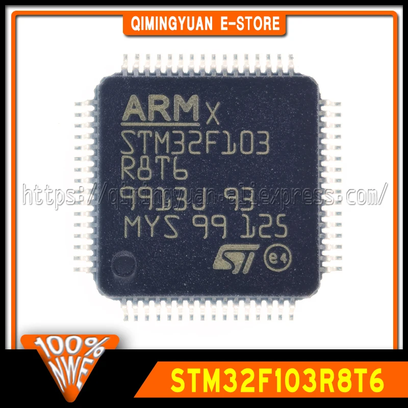 Chipset STM32F103 R8T6 32F103 MCU Chipset LQFP-64 tersedia
