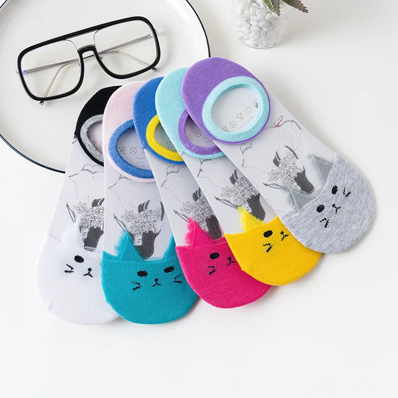 5 Paar transparente Söckchen für Damen, Mädchen-Socken aus Spitze, Netzstoff, Nylon, ultradünn, transparent, durchsichtig, Sommersocken