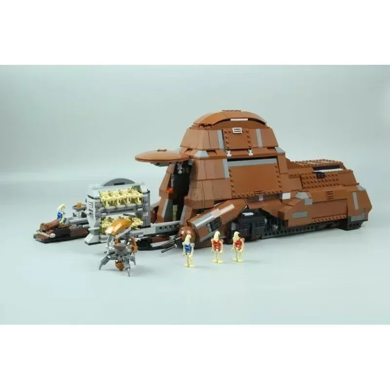 MOC building blocks model 1338 pieces container battle droids troop carrier trade federation MTT  DIYbrick toy 05069