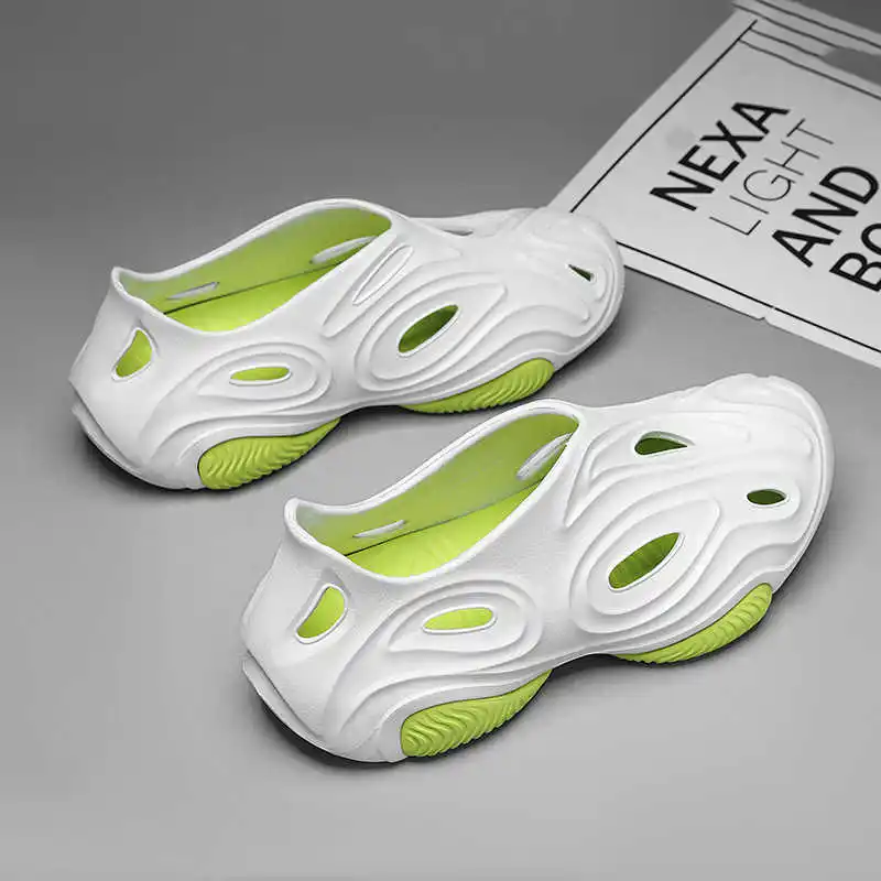 

Курортные сандалии на резиновой подошве In The Forest, тапочки, мужская обувь, большие размеры 50, шлепанцы для душа, кроссовки для спортивной езды