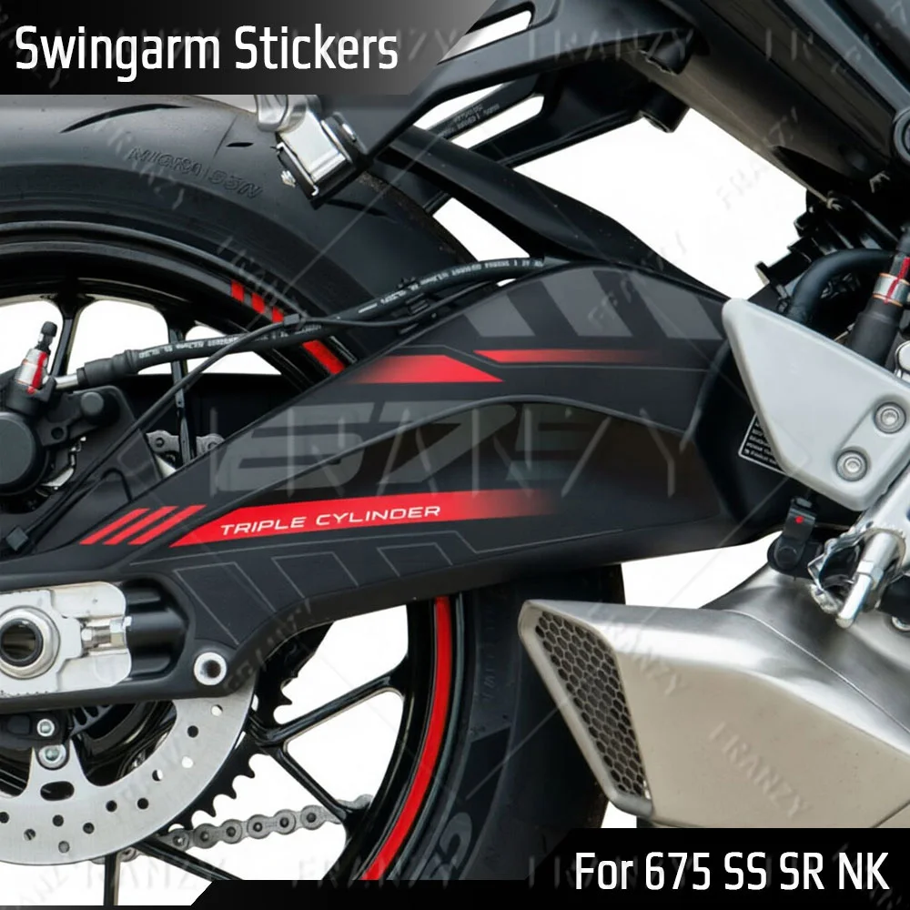 Motorcycle Swingarm Sticker Rotating Shaft Protection Swing arm Decal Waterproof For CFMOTO 675SR 675SS 675SR-R 675NK 2025 2026