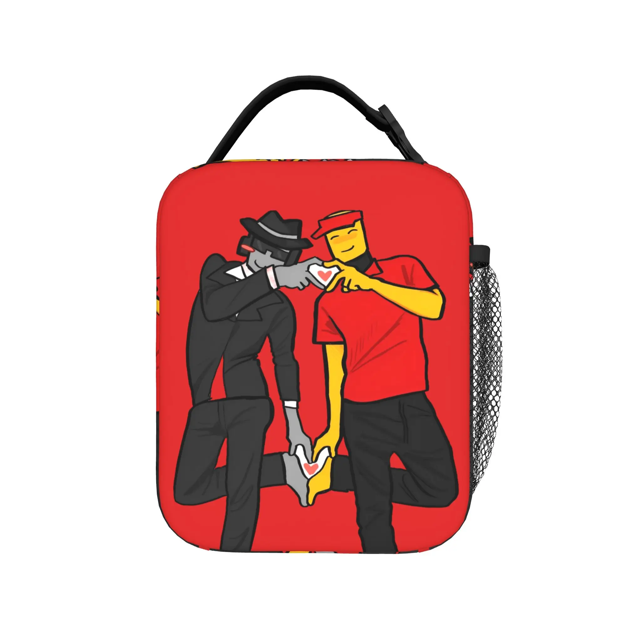 Forsakens Insulated Lunch Bags High Capacity Reusable Thermal Bag Tote Lunch Box College  Picnic Food Storage Bags