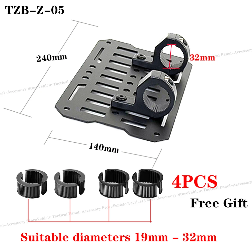 motorcycle bicycle mobile phone holder GPS bracket mounting clip multi-specification mobile handlebar bracket
