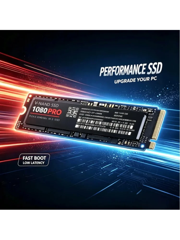 1080Pro – wewnętrzny dysk SSD M.2 NVMe PCIe 4.0 NGFF o wysokiej wydajności, przeznaczony do konsoli PS5, komputerów PC, laptopów do gier oraz do użytku biurowego. — 2
