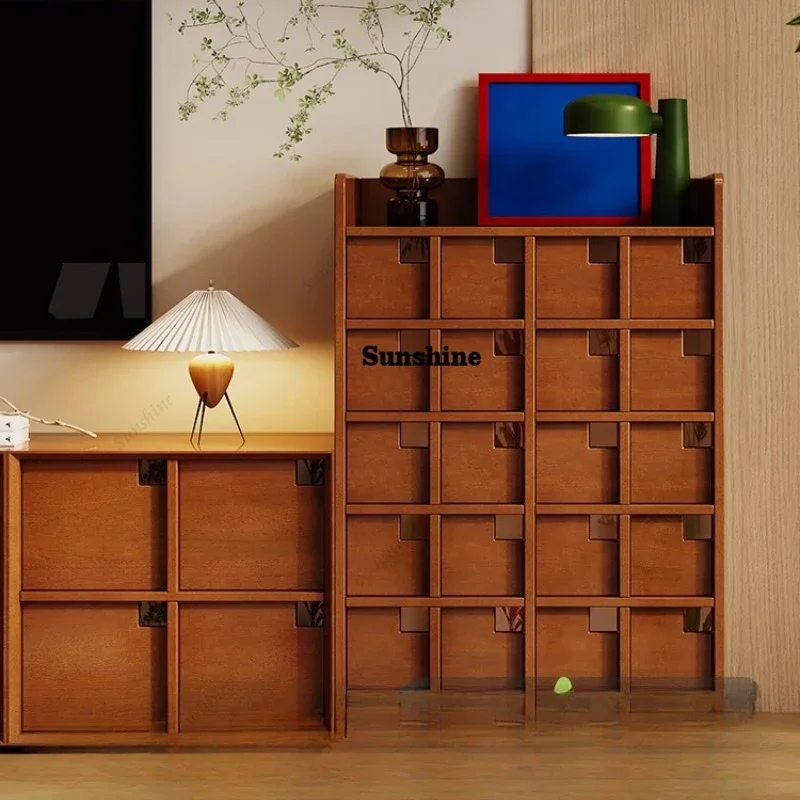 

Bench Display Shoe Cabinet Wooden Makeup Tower Bedroom Italian Shoe Shelf Minimalist Garden Archivadores Entrance Furniture FT