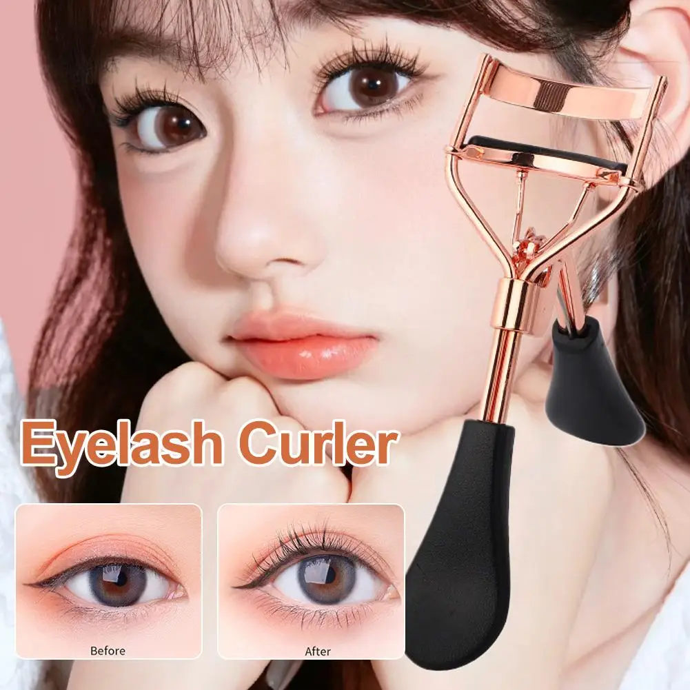 Rizador de pestañas portátil, maquillaje, rizador de pestañas naturalmente rizado, herramienta de levantamiento de pestañas, no daña las pestañas, herramienta de larga duración, 1/2 Uds.