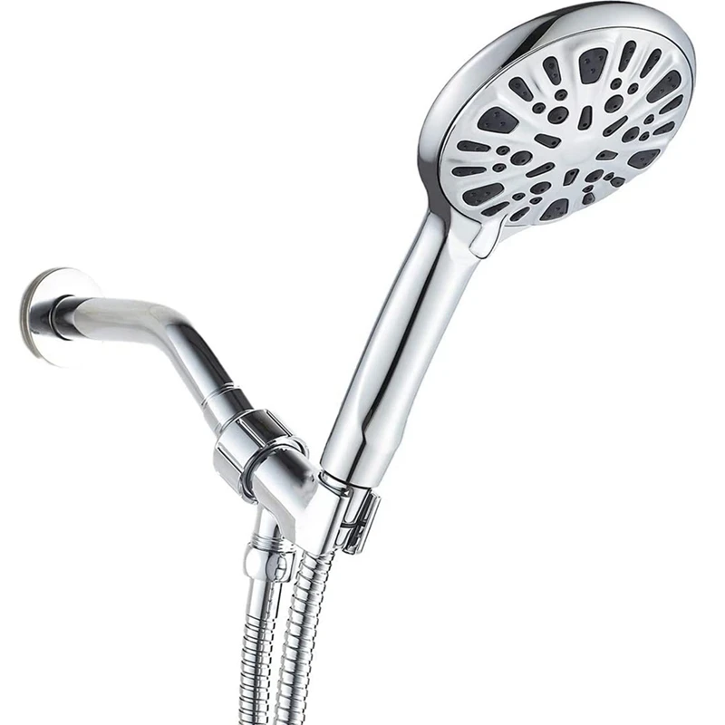 Shower Head, 9 Settings High Pressure Handheld Shower Head With Massage Spa And Pause Mode, Easy To Install Sprinkler