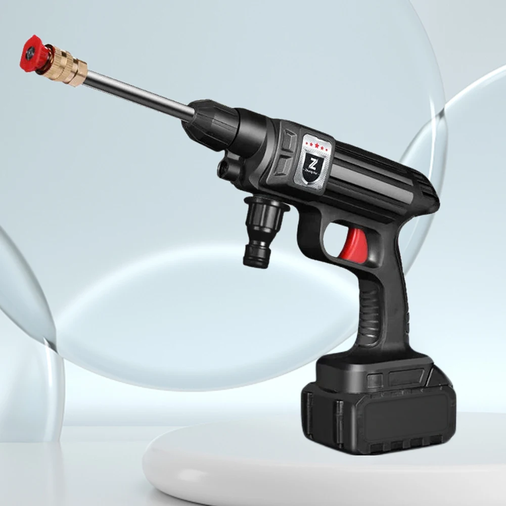 

Портативная мойка высокого давления 30 бар, автомойка высокого давления с литий-ионным генератором пены для полива сада, уборки дома