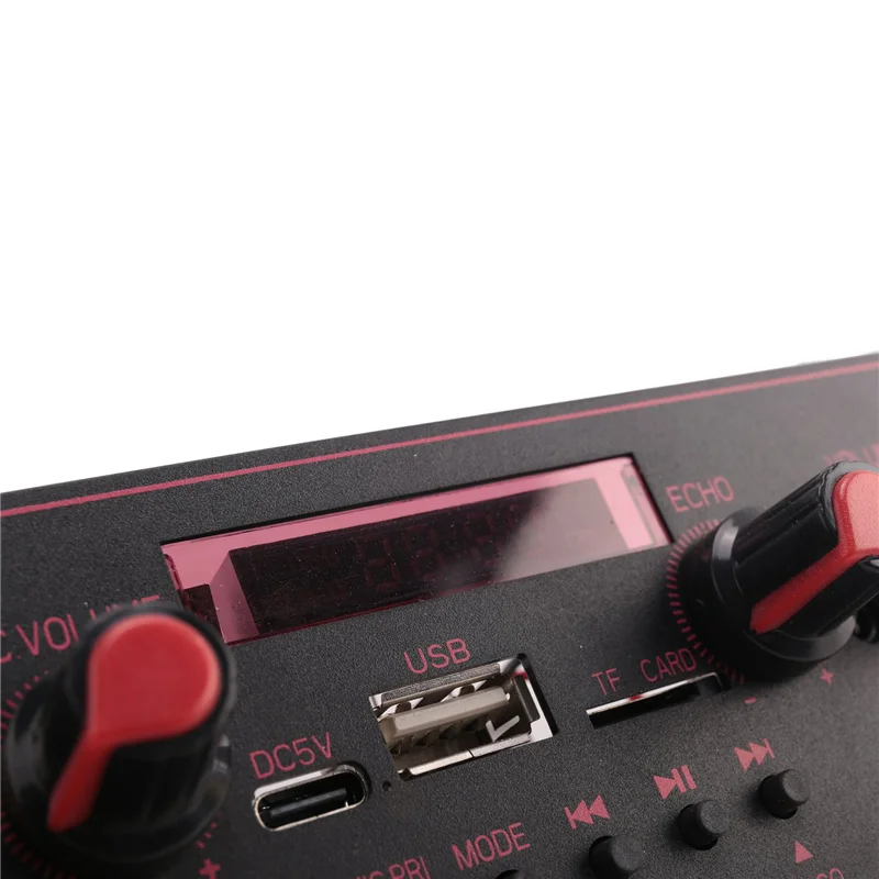 ELECT-2X Amplifier Board 2 X 10W Bluetooth Mp3 Decoding Board Trolley Audio Player Car Bluetooth Module Accessories,B