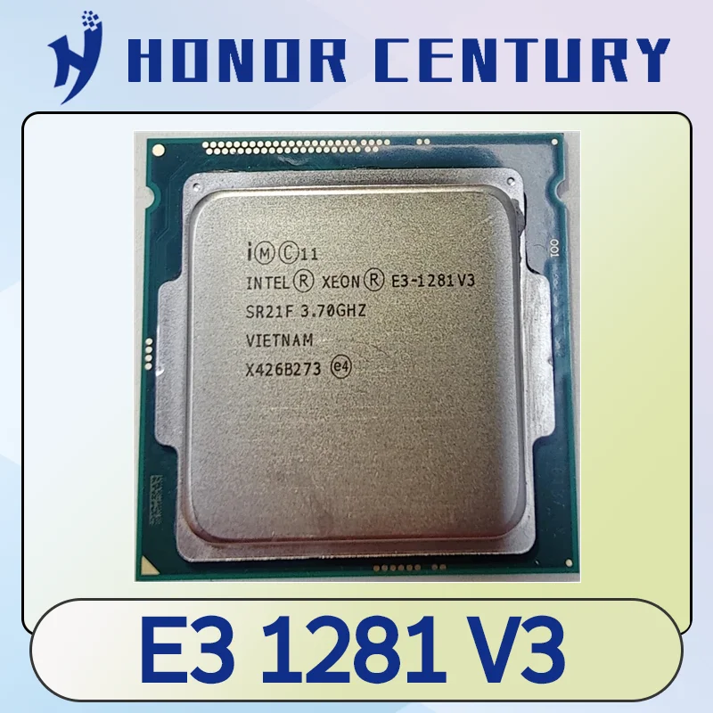 used Xeon E3 1281 V3 3.7GHz Quad-Core CPU Processor LGA 1150