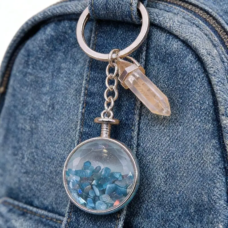 Romance Gift Crystals Heart Frame Keychain For Wedding Birthday Event C71A