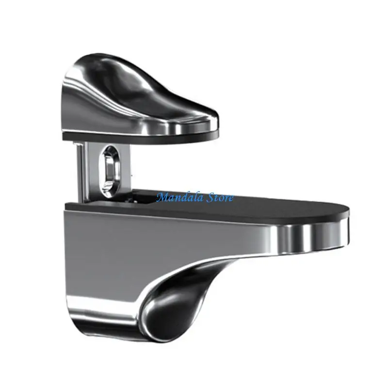 U2JC Upgrades Glass Shelf Supports Adjustable Glass Bracket for