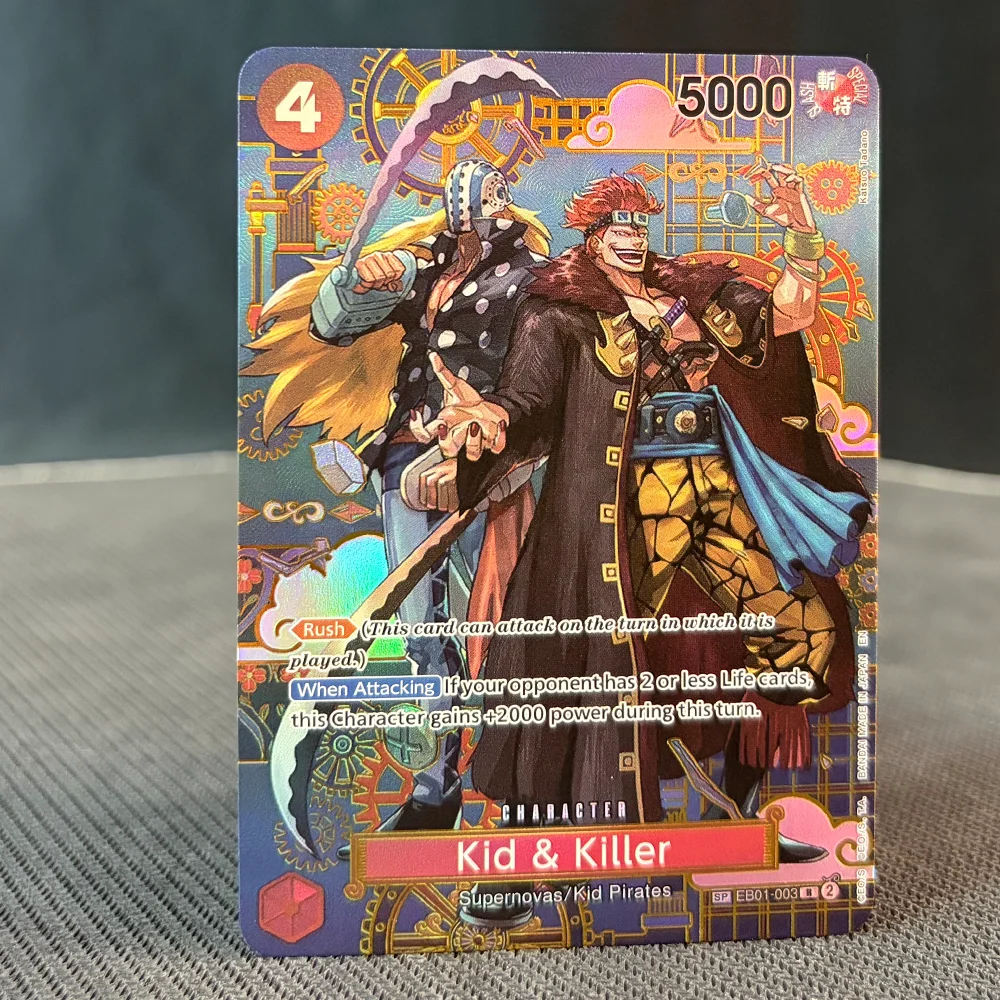 OPCG SP Goldprägung Buggy Perona Mihawk Sabo Ace Luffy Zoro-juurou Sanji Newgate Nami Hancock Hiyori ONE PIECE Proxy-Karten
