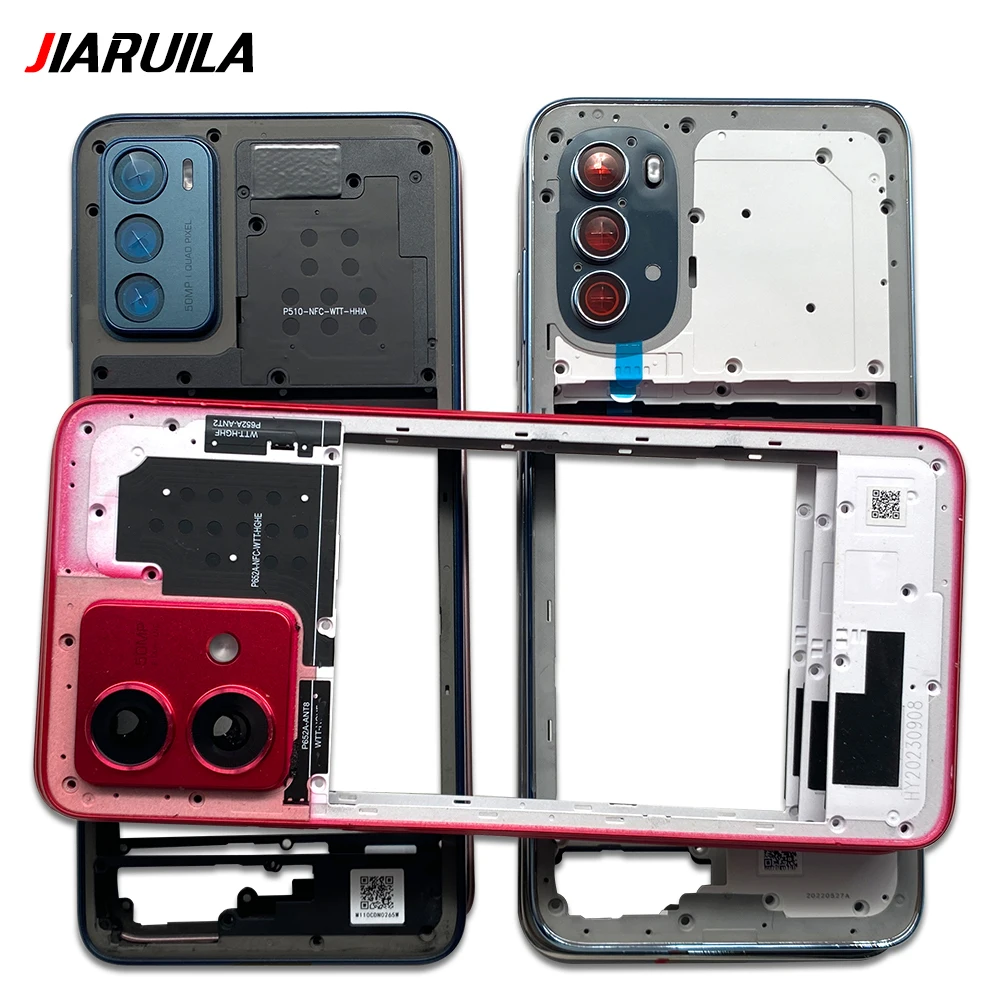 New Middle Frame For Motorola Moto G22 G42 G52 G82 G84 Door Housing Bezel Repair Parts