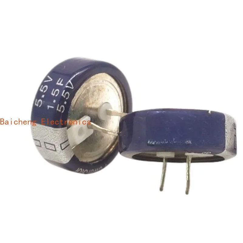 10 PCS Original 5.5V1.5F KR-5R5C155-R tipo botão Farad capacitor