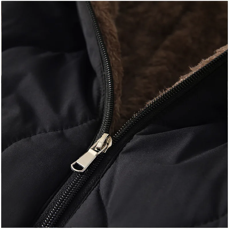 Neuer süßer Baby-Winteroverall mit Bärenohren und Kapuze, Kälteschutz-Skibekleidung, verdickte Baumwolle und Samt-Innenseite, Neugeborenen-Jumpsuit 0-2 Jahre – Detail 31