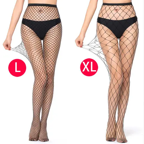 Women Black Long sexxy Hollow Out Fishnet Body JK Stockings Pantyhose High Waist Stocking Tights Panty Lolita Fishnet Lingerie