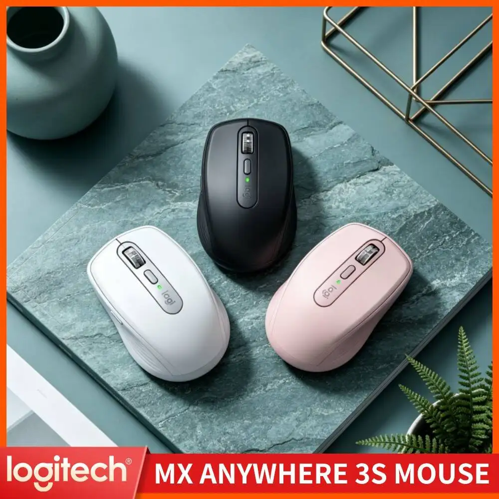Precision MX Anywhere 3S - 8K DPI, MagSpeed Scroll, Ergonomic, Suitable for Clothing Pattern Design & Studio Work