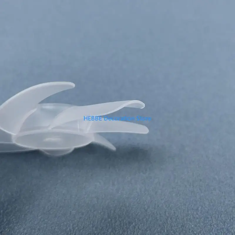 B0KC Small Power Mini Plastic Fan Blade 7 Leaves For Hairdryer Motor Handheld Fan