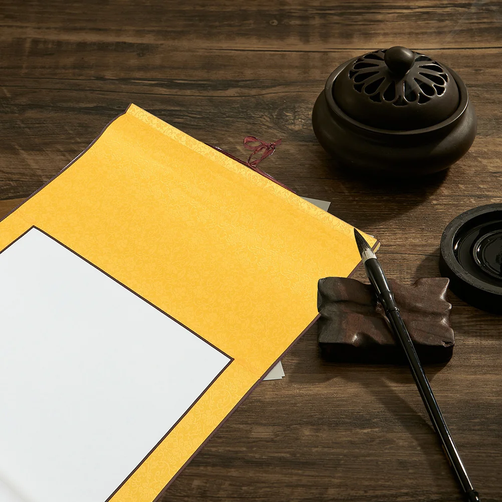 

Household Blank Scroll Xuan Paper for Calligraphy Writing Painting Art Craft Premium Rice Paper Portable Design Space-Saving