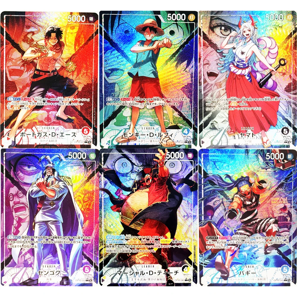 Komplettes Set One Piece Kartenspiel SP Seltene Karten Vollständige Sammlung Hochwertige DIY-Replika Anime-Folien-Proxy-Karten [Englisch/Japanisch]