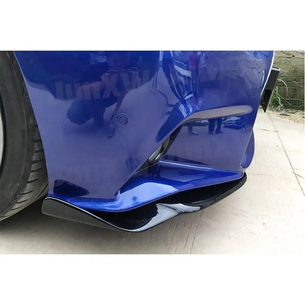 Carbon Fiber Front Bumper Lip Splitters for Lexus IS250 300 350 IS F Sport Sedan 4 Door 06-2012 Apron Winglets Flaps Spoiler FRP view 5