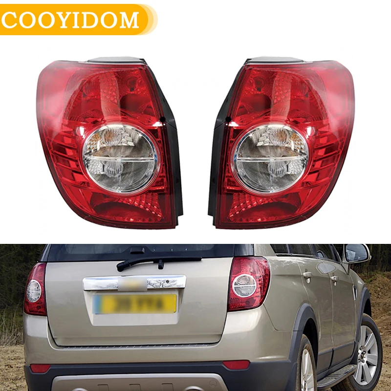 Car Rear Bumper Tail Lamp For Chevrolet Captiva 2008 2009 2010 Brake Stop Light With Bulb Taillight Assembly