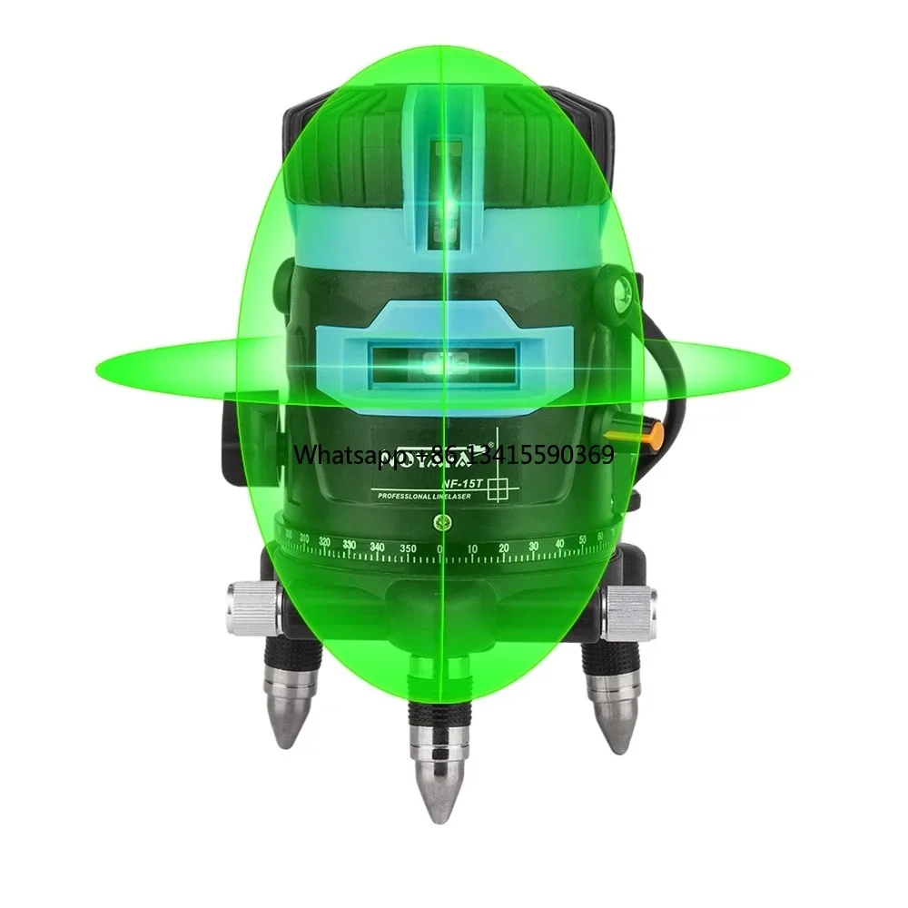 

5 Lines 3D Lazer Level Machine Green Beam 360 Tool 12 Lines 4D Rotary Levels