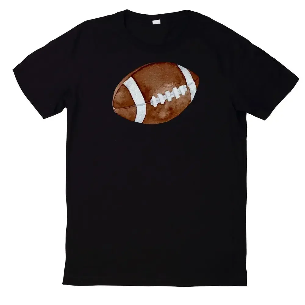 American Football Fan Gift Touchdown Cotton T-Shirt  High Quality 100%Cotton Short Sleeve