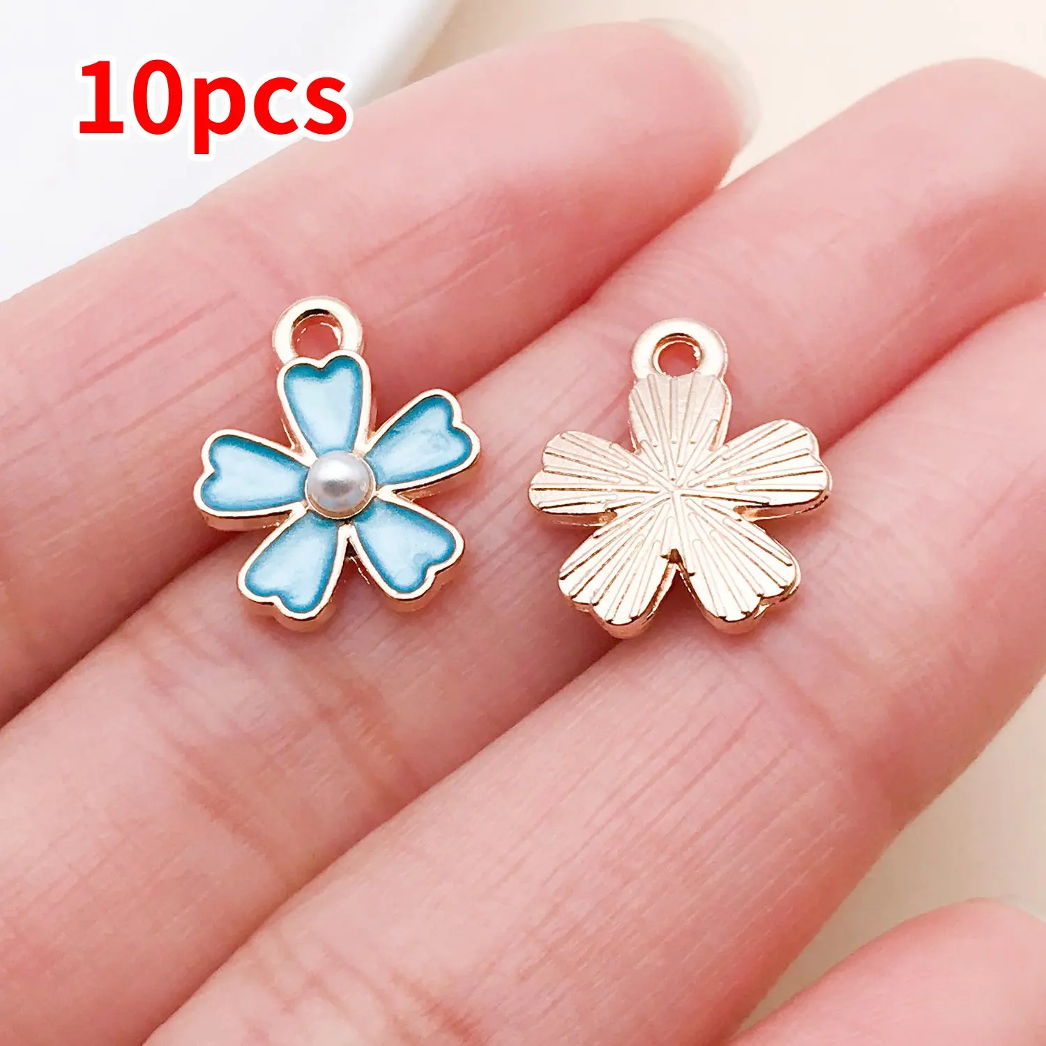 Enamel Charms Alloy Pendants for DIY Jewellery Making Accessories