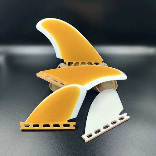 Imagen 2 del producto UPSURF FUTURE Aletas cuádruples Aletas traseras gemelas/Aletas laterales de doble quilla Aletas para tablas de surf de fibra de vidrio Rendimiento superior Núcleo de vidrio Surf Twin/Quad