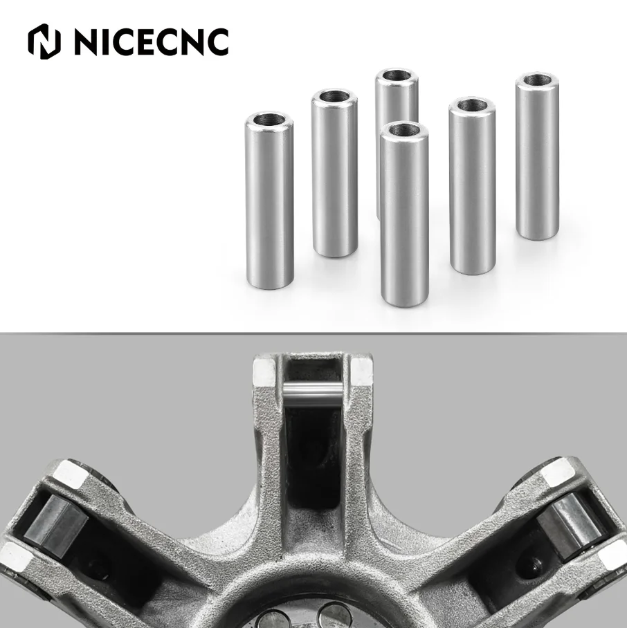 6PCS For Can-Am Primary Clutch Roller Pins Axle Roller For Can Am Maverick X3 Turbo DPS Max Trail Commander Outlander Renegade