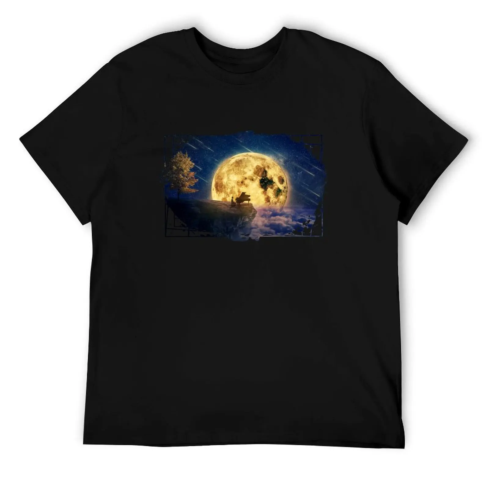 

Midnight lullaby. Goodnight Moon! T-Shirt t shirt man designer funny t shirts dark humor t shirt for man T-Shirt