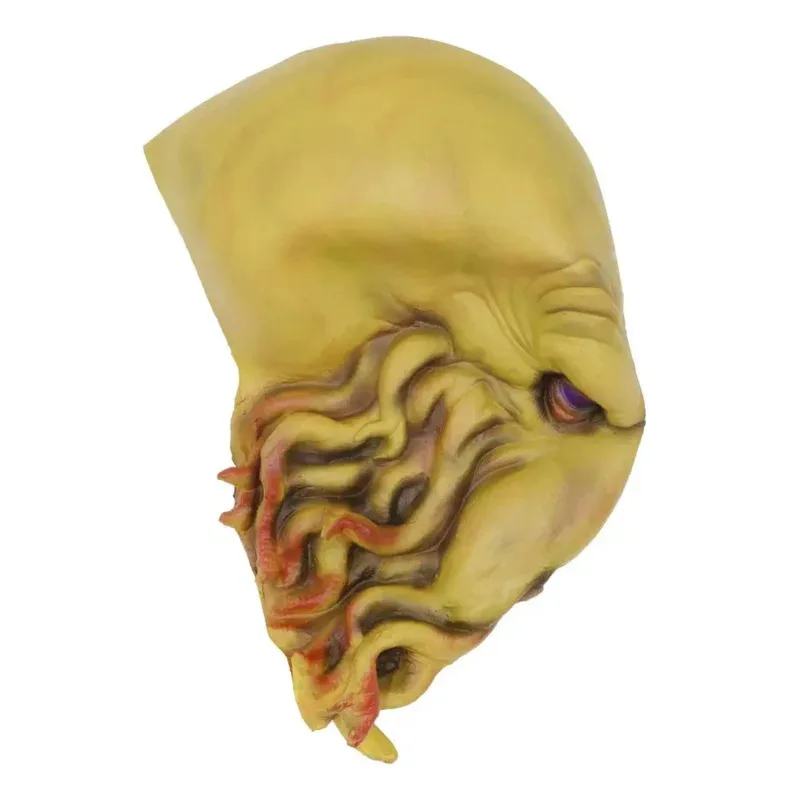 DY20Bulex 5VQ931HR Neueste The Call of Cthulhu Maske Horror Monster Latex Maske Halloween Cosplay Kostüm für Erwachsene25