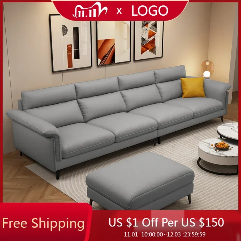 

Wooden Modern Living Room Sofas Elegant Nordic Lazy Puffs L Shape Sectional Sofas Couch Lounge Divani Da Soggiorno Furniture