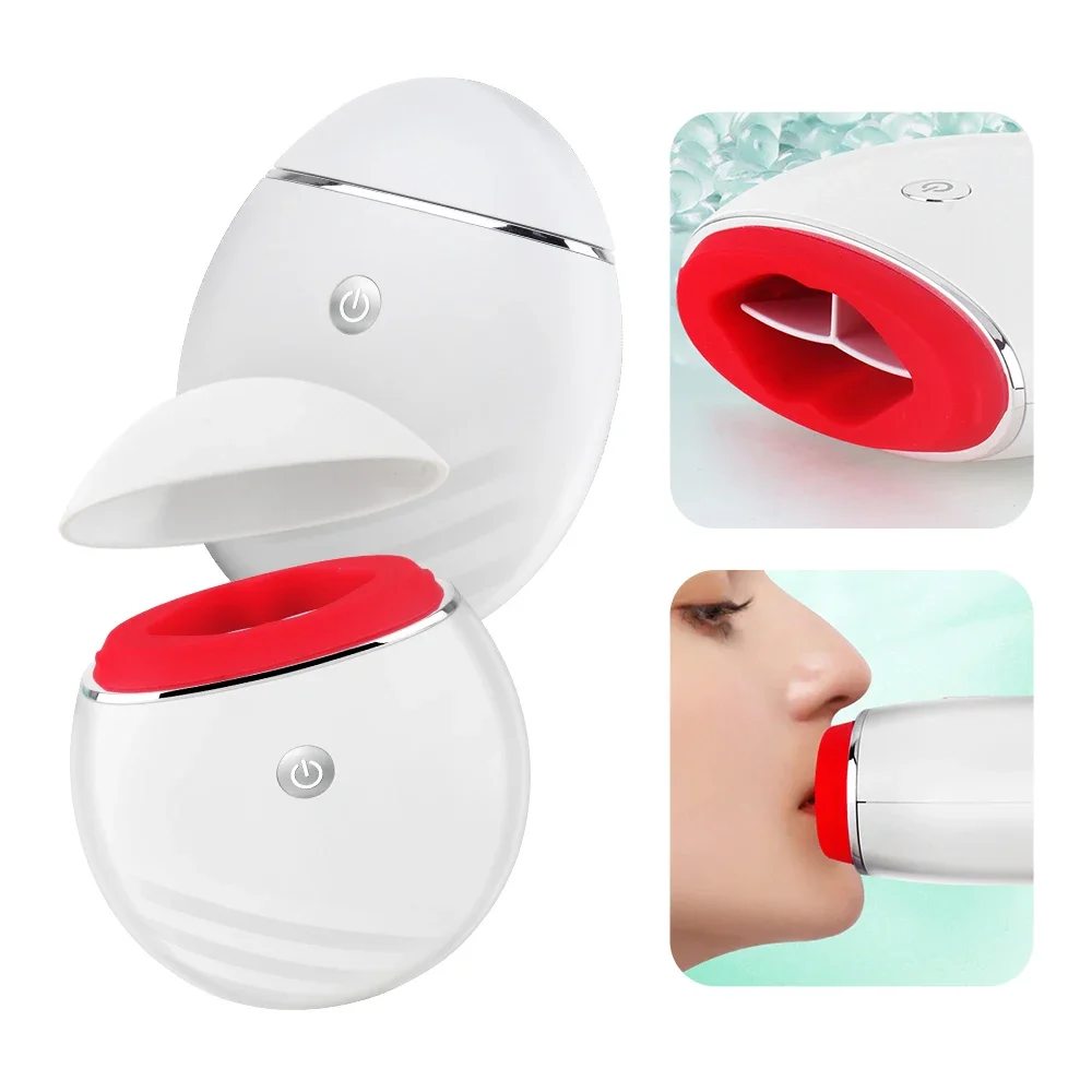 

Silicone Lip Plumper Device Automatic Lip Plumper Electric Plumping Device Beauty Tool Fuller Bigger Thicker Lips for Women