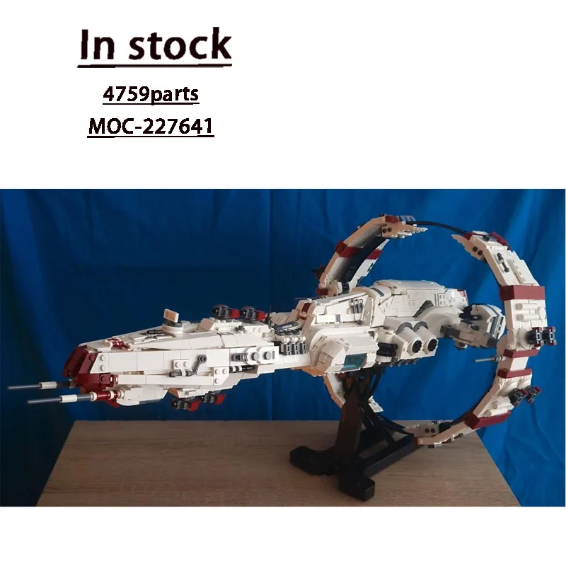 

MOC-227641 New Cruiser Class Spaceship Building Blocks Model 4759 PartsMOC Creative Boys Kids Birthday Building Blocks Toy Gifts