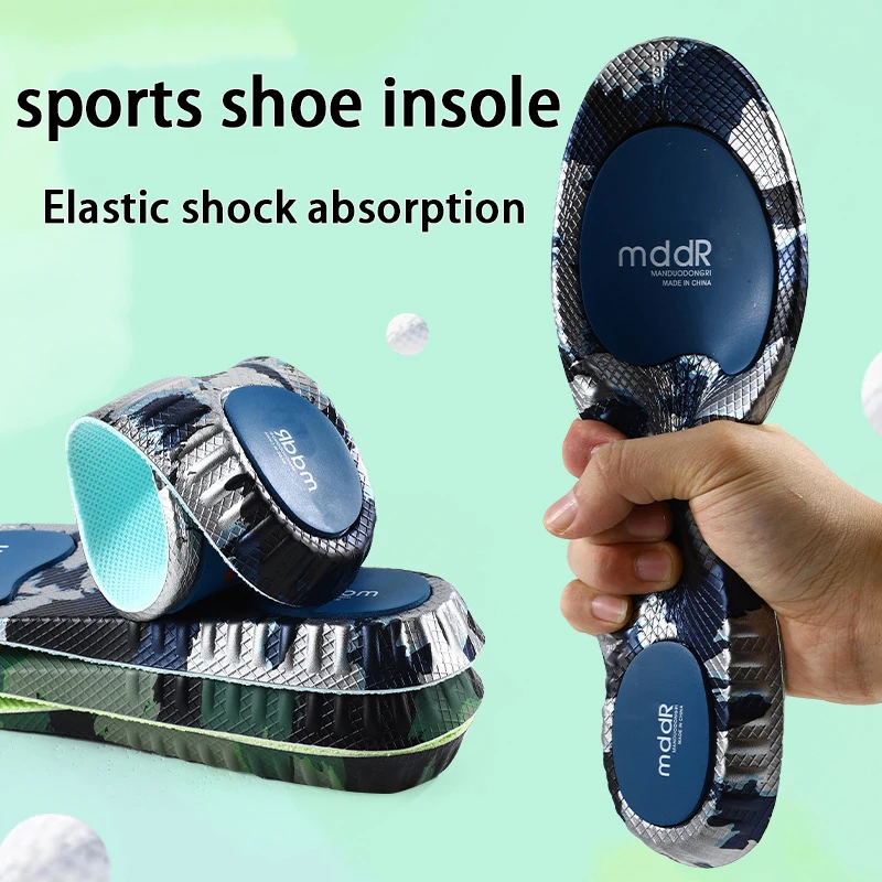 

1Pair/2Pair High elasticity sports insole breathable shock-absorbing running insoles arch support correction insoles
