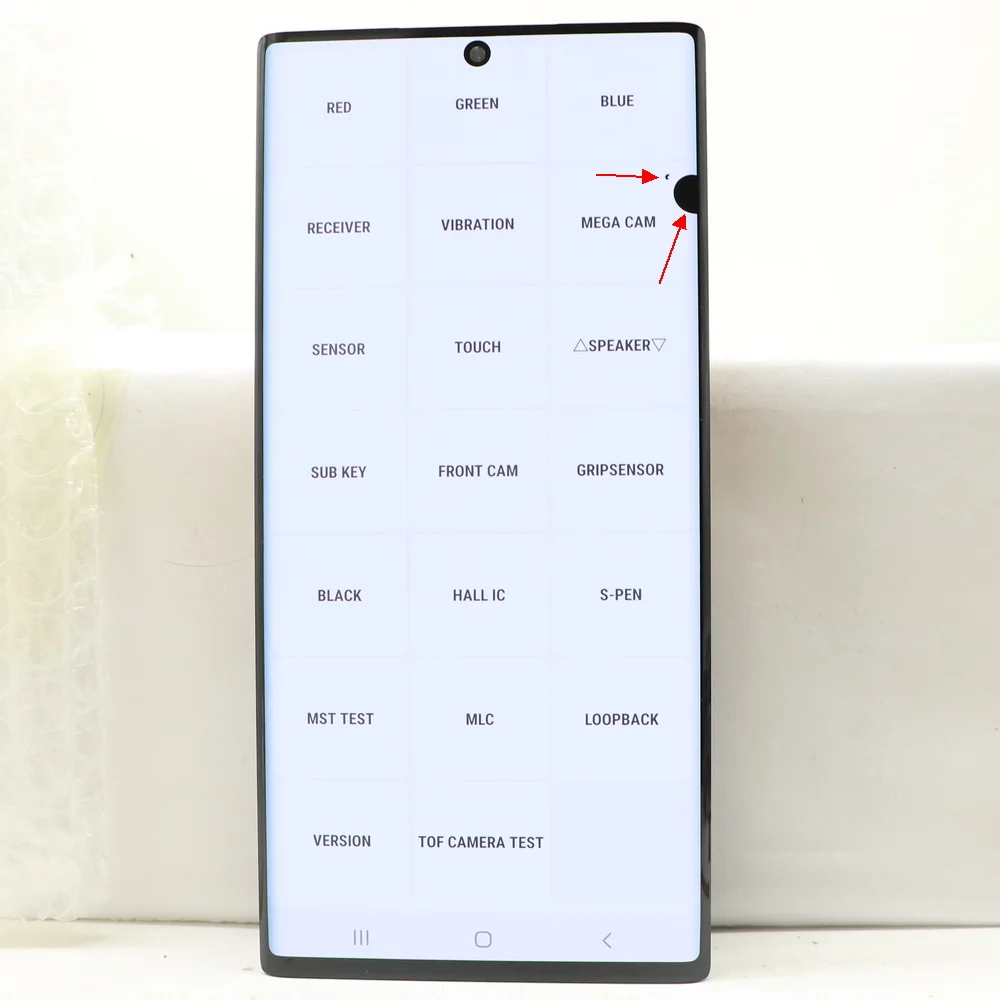 With defects For Samsung Galaxy Note 10 Plus Display Note 10+ N975 LCD Touch Screen Digitizer N975F Replacement 100% testing