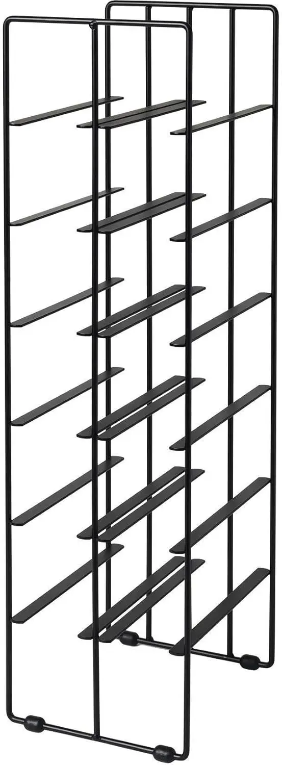 

PILARE Wine Rack - 12 Bottles - Black