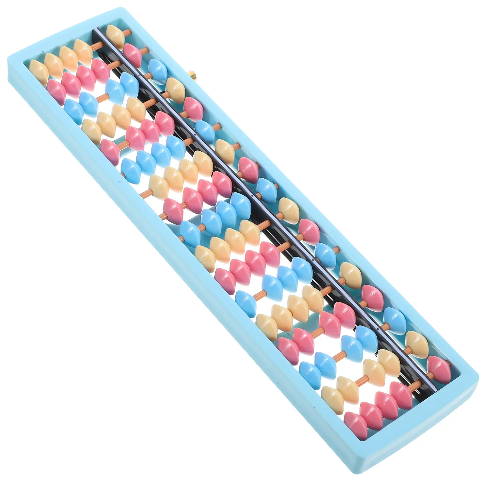 17- Rod Abacus Column Beads for Math Abs Kids Counter Student Plastic Vintage Style