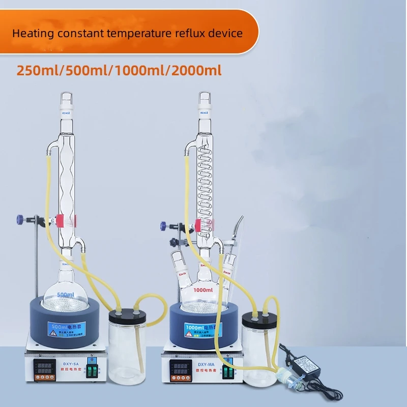 Laboratory Condensation Equipment - Pure Dew,Essential Oil Distillation, Heating, Constant Temperature Reflux Device -500/1000ml